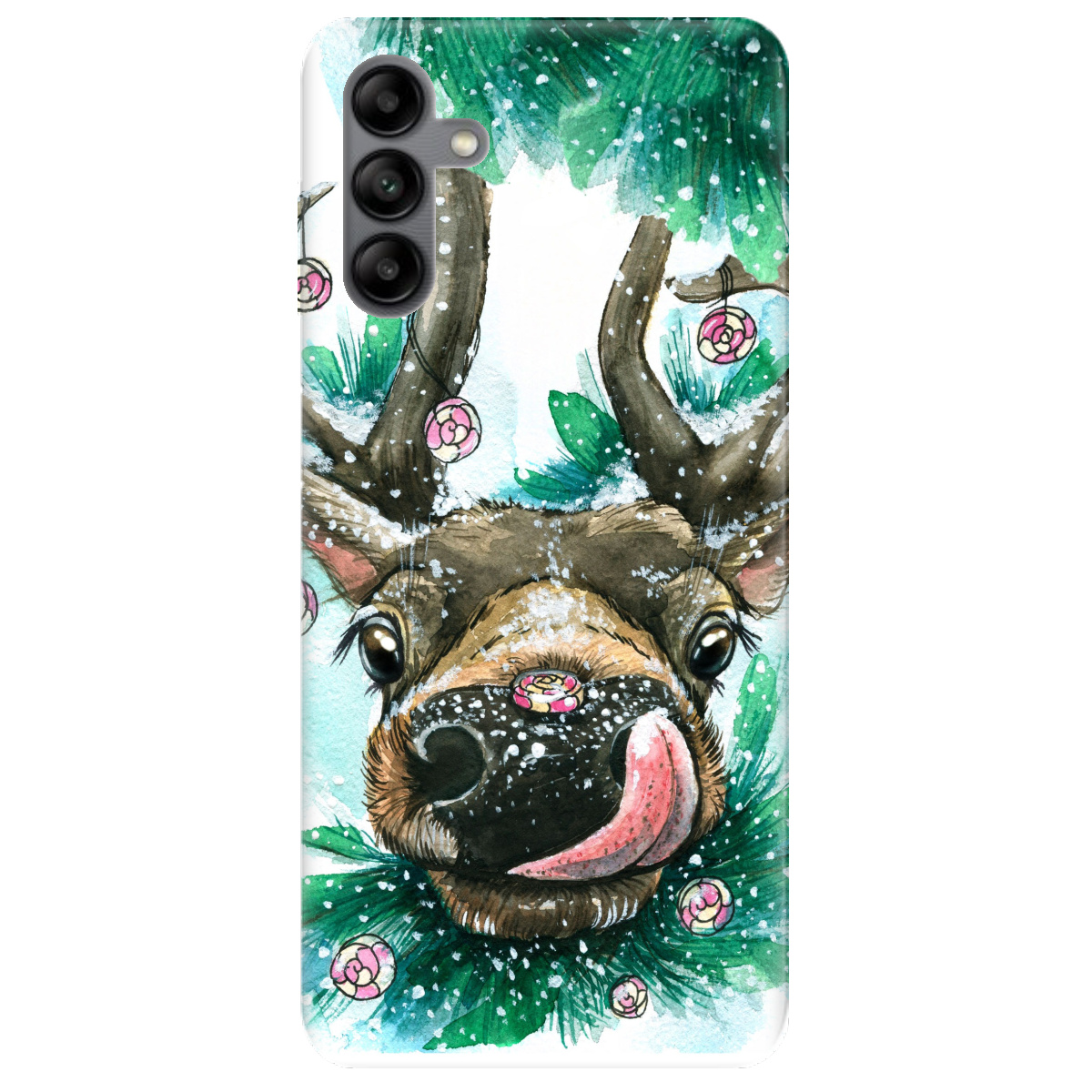 Чехол для Samsung Galaxy A04s Сute deer - фото 1 - Чехлы для телефонов